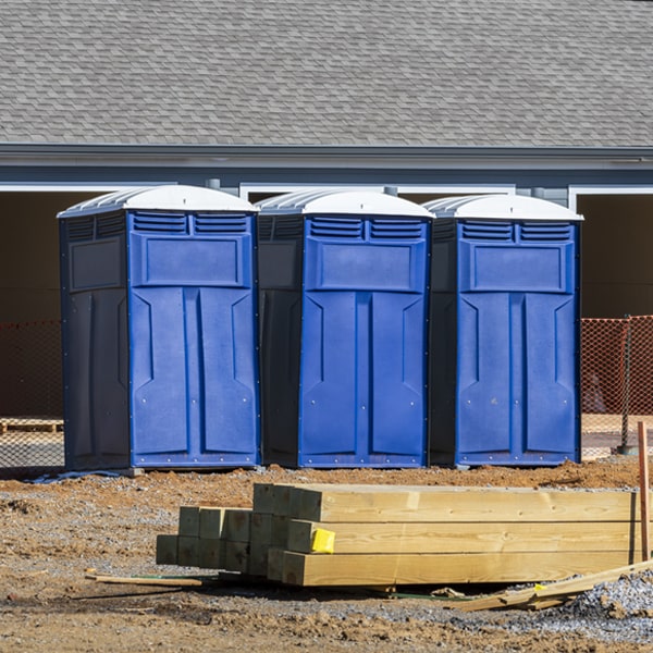 are there different sizes of portable restrooms available for rent in Timberlane